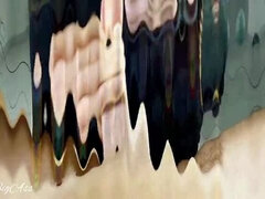 April BigAss Swallows Huge Load - Latina Teen Deep Throat & Cum in Mouth 4K