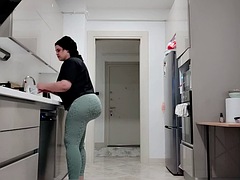 素人, 巨乳な, 捕まる, 毛深い, なめる, 熟年, 義母, 妻