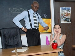 18, デカ尻, デカチン, フェラチオ, 異人種間, オフィス, ガリガリ, ティーン