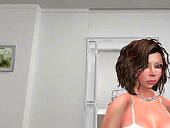 18 ans, Sucer une bite, Brunette brune, Éjaculation interne, Grandpère