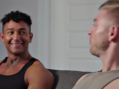 HETEROFLEXIBLE - Str8 Enlisted Soldiers Kenzo Alvarez and Matthew Ellis Learn How to Jerk Off Boy Sex