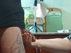 Zona901 StepMom Deep Throat Blowjob & Cum in Mouth Spit Sperm
