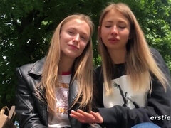 Blonde, Compilation, Allemand, Petite amie, Fait maison, Léchez, De plein air, Chatte