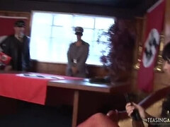 アメリカ人, アナル, お尻, ドイツ人, ハードコア, レズビアン, 三人