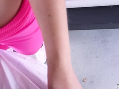 Post-Workout Treat For Gym Babe 2 - Public Pickups