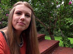 Bruinharig, Tsjechisch, Europees, Masturbatie, Orgasme, Tiener, Speelgoed
