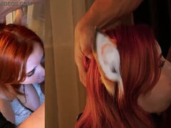 Любители, Минет, Дилдо, Сперма на лице, Ласковые ручки, Секс без цензуры, Рыжие, Игрушки