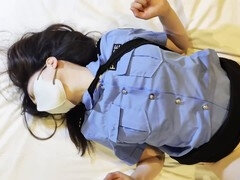 Erotic satisfaction for Asian beauty leads to intense orgasmic release