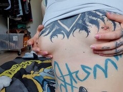 Bizarr, Deutsch, Masturbation, Orgasmus, Solo, Spielzeuge