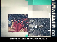Blonde girl (vanessa vega) is brought in under suspicion of petty theft