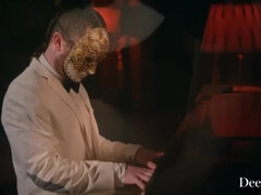 Gros seins, Sucer une bite, Brunette brune, Interracial, Maîtresse, Chatte, Rousse roux, Nénés