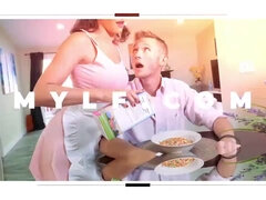 Blasen, Spermaladung, Handjob, Titten