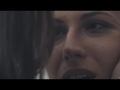ビキニ, 黒人, 指いじり, キス, レズビアン, 天然, 乳首, パンティ