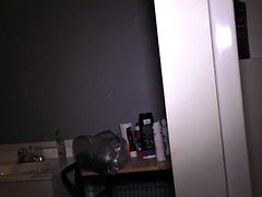 アナル, デカチン, デカパイ, 黒人, のぞき穴, 毛深い, 異人種間, ヤリマン