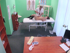 Leie, Kitzler, Lecken, Muskel, Büro, Muschi, Eng, Spanner