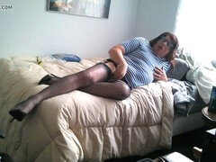 Gay, Masturbation, Stockings, Toys