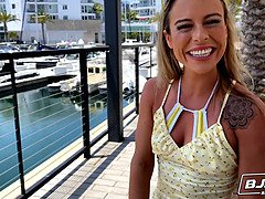 Rubia, Mamada, Garganta profunda, Hd, Monstruo, Pov, Flaco, Tetas