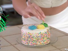 18, デカチン, ブロンド, フェラチオ, チン, ハードコア, Hd, バイブレーター