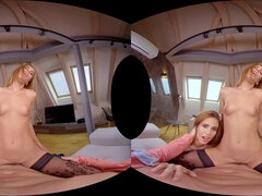 Blondine, Blasen, Schwanz, Hardcore, Hd, Pov, Schwestern, Flotter dreier
