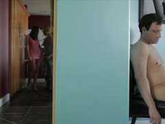 Chica, Verga grande, Negro, Cornudo, Interracial