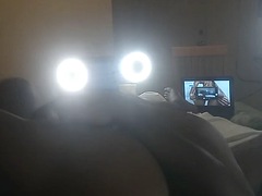 Thot in Texas - Big Ebony Black Butt Threesome - Ebony MILF Home Video
