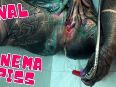 Frau, Masturbation, Orgasmus, Piercing, Solo, Weibliche ejakulation, Tätowierung, Jungendliche (18+)