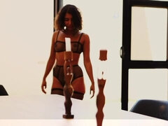 カワイイ, 指いじり, 目瞪口呆, 下着, 剃毛, 一人, ティーン, 濡れ