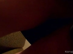 Blondine, Absätze, Höschen, Solo