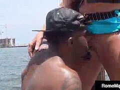 Strand, Grosser schwanz, Schwarz, Blasen, Besamung, Spermaladung, Reif, Im freien