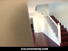 ブロンド, フェラチオ, 兄弟, 気狂い, Hd, オーガズム, 小柄, ハメ撮り