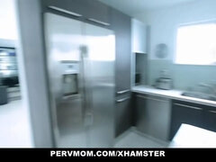 Pervmom - hardcore kinky stepmom in kitchen