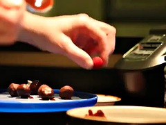 美女, ぽっちゃり, デカパイ, 茶髪の, 淫乱熟女, 母乳, 一人, オッパイの