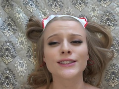 Leie, Grosser arsch, Besamung, Fussjob, Krankenschwester, Pov, Muschi, Titten