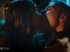 お尻, 舐める尻, フェラチオ, 茶髪の, イマラチオ, 顔射, オマンコ, 馬乗り