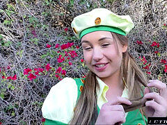 Blasen, Braunhaarige, Besamung, Niederländisch, Rasiert, Jungendliche (18+), Titten, Uniform