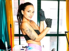 Grote mammen, Pijpbeurt, Hondjeshouding, Handbeurt, Latijnse vrouw, Vrijster, Spaans, Tatoeage