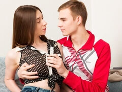 Grosser arsch, Grosser schwanz, Grosse titten, Blasen, Freund, Braunhaarige, Hundestellung, Jungendliche (18+)