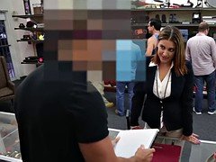 Foxy Business Lady gets fucked