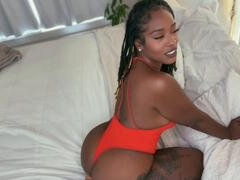 Grosser arsch, Schwarz, Weibliche domination, Anleitung, Natürlich