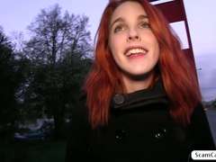 Amateur, Sucer une bite, Tir de sperme, Rousse roux