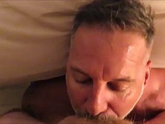 Leie, Grosser schwanz, Blasen, Paar, Würgen, Schwul, Muskel, Rotschopf