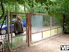 Beauté, Blonde, Tromperie, Tchèque, Papa, Femelle, Petite amie, De plein air