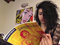 Брюнетки, Ноги, Фетиш, Фут фетиш, Белье, Массаж, Обувь, Соло