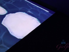 浴室, ドレス, 彼女, ハメ撮り, オマンコ, ショートヘア, ガリガリ, オッパイの