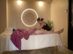 素人, アジア人, 日本人, ラティーナ, マッサージ, オイル, 現実, ウェブカメラ