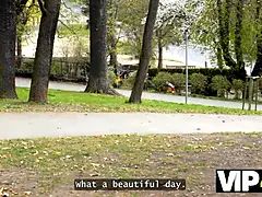 Vip4k. point of view fuck in deserted place with many climaxes