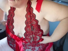 ビーチ, フェラチオ, 車, オーガズム, アウトドア, 公共, おもちゃ, 濡れ