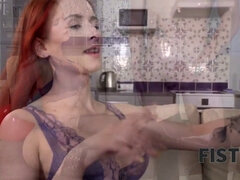 18, バック, フィストファック, ハードコア, 剃毛, タトゥー, ティーン, 締まりの良い