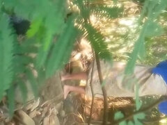 Shani Wal Outdoor Fuck with Sri Lankan Couple in Jungle