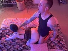 Aus dem arsch in den mund, Sadomasochismus, Grosser arsch, Schmuddelige sprache, Domination, Frau, Klaffend, Zierlich